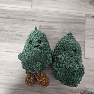 Handmade Crochet Dill Pickles